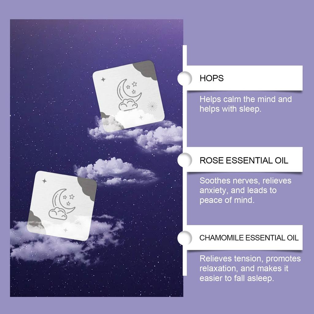 Sleep Patch, Night Fragr, Soothing Sleep Patch, Fragra Oil Patch, Lavender Patch