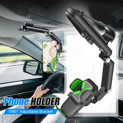 Многофункциональная автомобильная подставка, солнцезащитный козырек, 1080 градусов, регулируемая настольная автомобильная навигаторная подставка Wholes Se F0X6