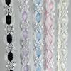 Элегантные водорастворимые кружева полиэстер двусторонние ажурные ленты аксессуары одежда аксессуары вышитые кружева кружевные сумки рукоделие изготовление лент