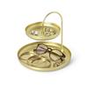 Umbra Accessory Brass and for and Poise Tray, Large, Gold, Rings, Earrings, Bangles, Jewelry.