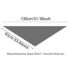 New Multi-functional Polka Dot Triangle Scarf Matching Pants Silk Satin Waist Belt Decorative Headscarf