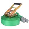 VidaXL Slackline Webbing 15 M X 50 Mm 150 Kg Green