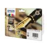Epson Multipack 16 XL - Fountain Pen - Black, Cyan, Yellow, Magenta (C13T16364022)