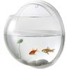 Прозрачный Креативный Настенный Акриловый Аквариум Подвесной Аквариум для Рыб Домашний Декор (Диаметр 23см) (23см)