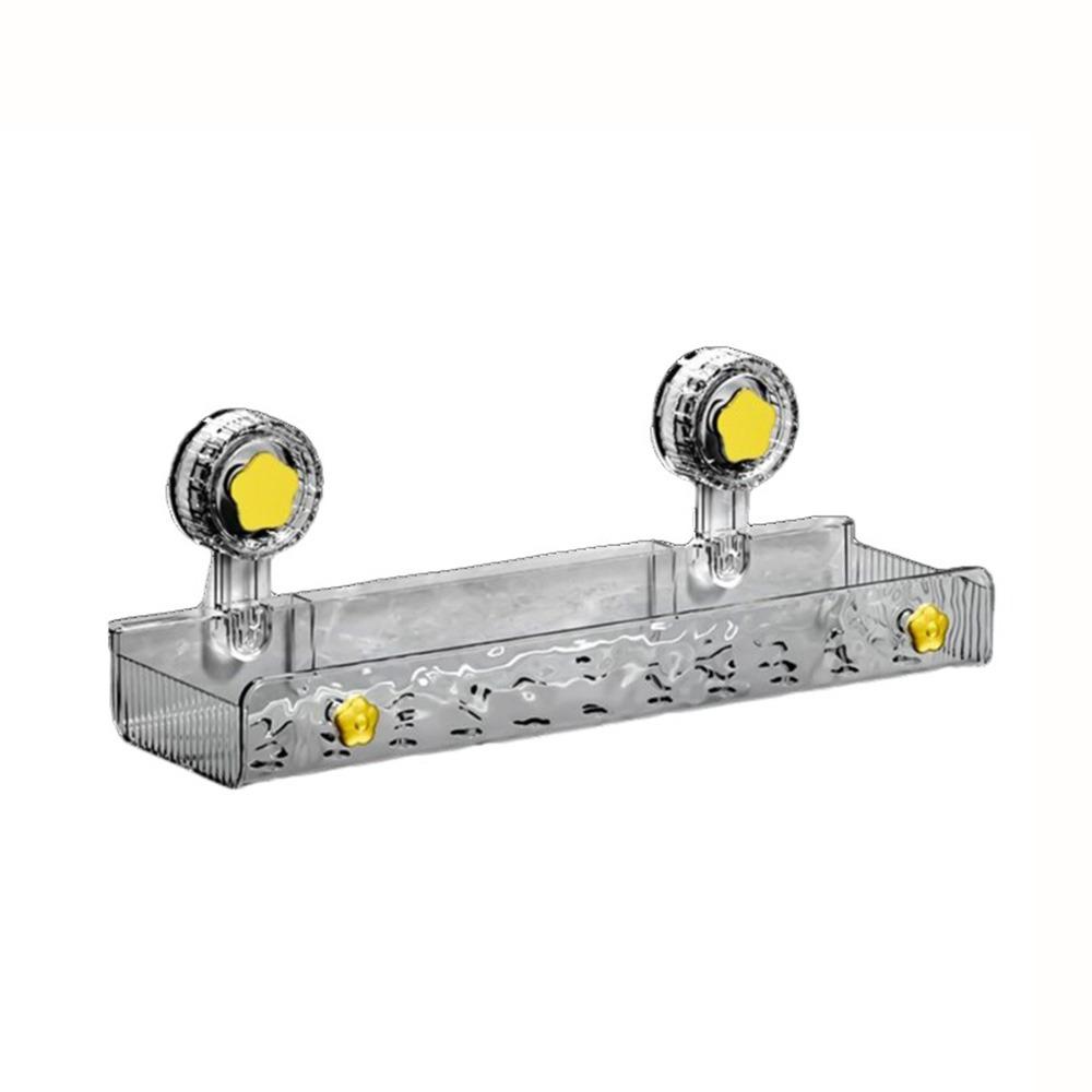 Полки для душа на присосках без сверления Прямоугольная/Треугольная стойка для хранения косметики для дома