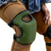 1 пара пенопластовых наколенников для садоводства, уборки, мягкие наколенники для садоводства, ремонта и работы по дому (зеленый)