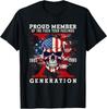 Proud Member Of Your Feelings Horror Skull X Generation T-Shirt