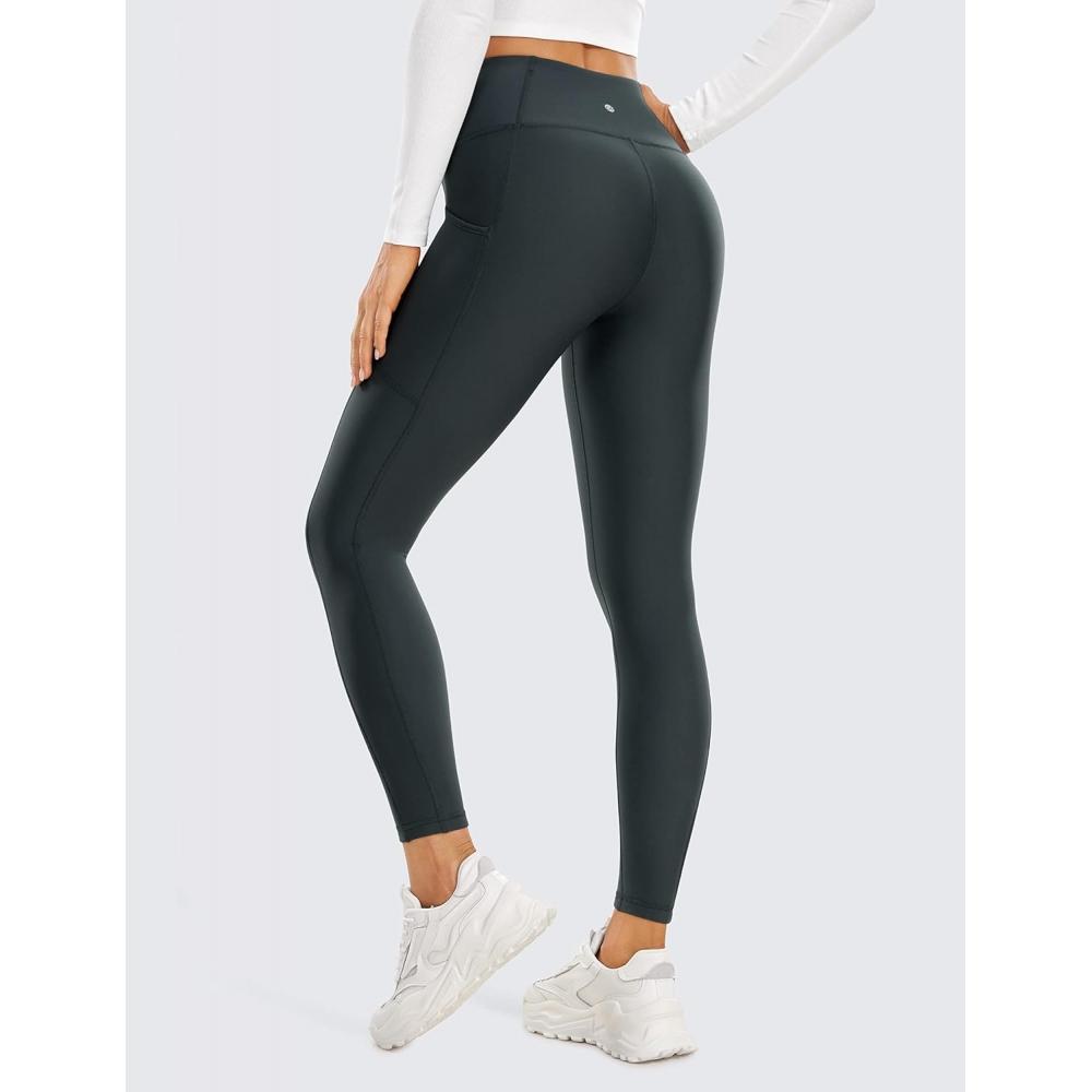 Crz Yoga Женские утепленные флисом йога-штаны Зимние 3/4 длины M Обычные 25