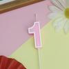 Candy colored Happy Birthday Digital Candle Children's Party Creative Cartoon Jelly colored Valentine's Day  Activity Candle
