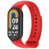 Официальный силиконовый ремешок для Xiaomi Mi Band 10 9 8 Sport Металлический браслет с кнопкой Наручный ремешок для Miband 9 8 Сменные аксессуары Ремешок