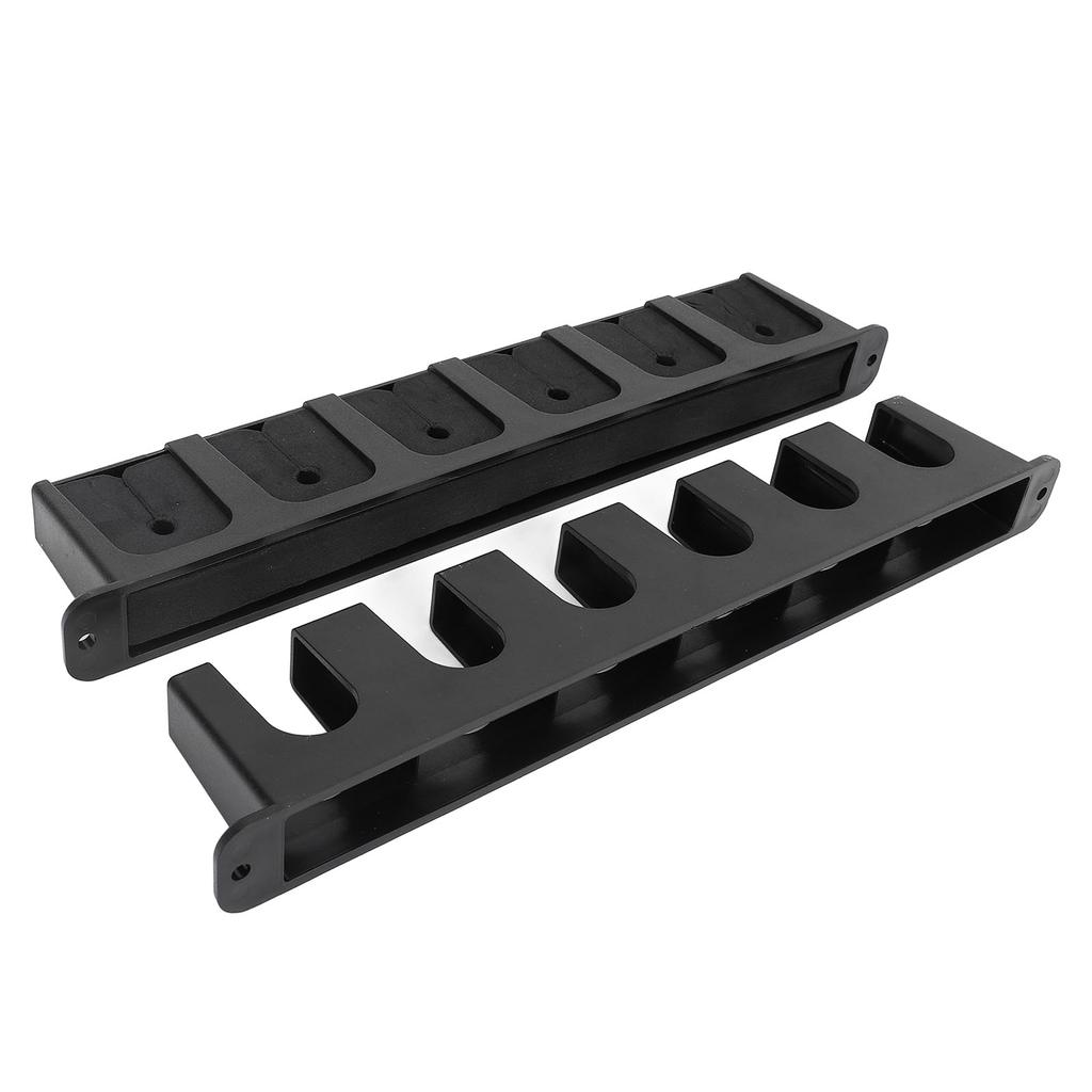 2шт держатель для удочки настенный 6 отверстий вертикальный горизонтальный стойка для удочки для гаража сарая