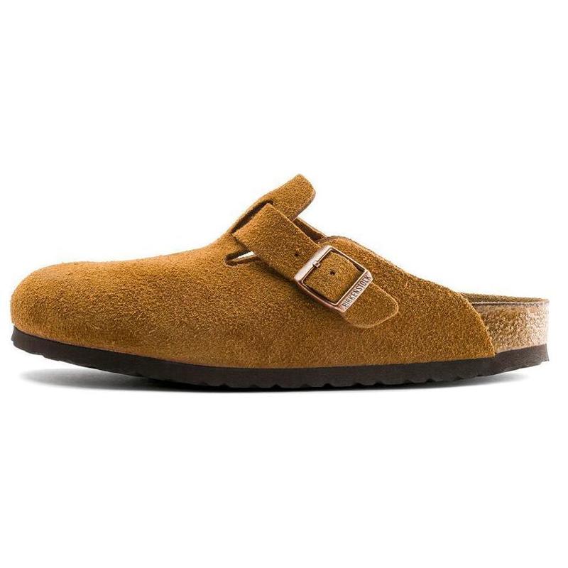 Бостон Birkenstock Мягкая стелька Замша Узкий 'Норка' 1009543