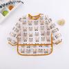 Baby Bibs New Cute Children Baby Stuff Toddler Waterproof Long Sleeve Art Smock Feeding Bib Apron