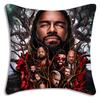 W-WWE ЛОГОТИП W-WrestleMania Наволочки Мультяшные Декоративные для Дивана Домашние Двусторонние Короткий Плюш Милый Чехол для Подушки