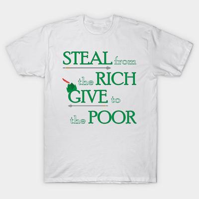 Футболка женская с рисунком Робина Гуда, принт в стиле Харадзюку, кавайная футболка, летняя женская футболка с коротким рукавом, топ