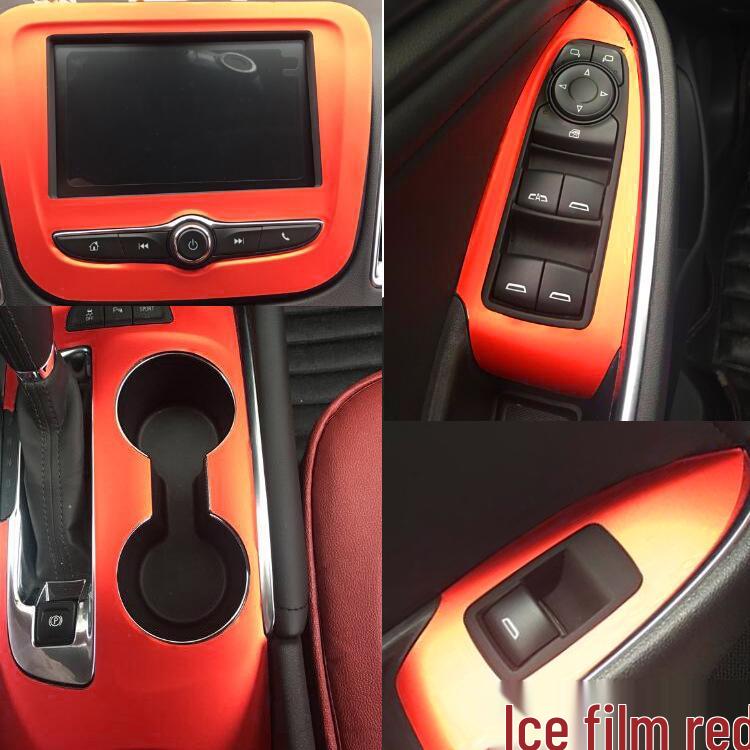 Malibu XL Carbon Fiber Interior Decoration Sticker for Navigation and Shift Area