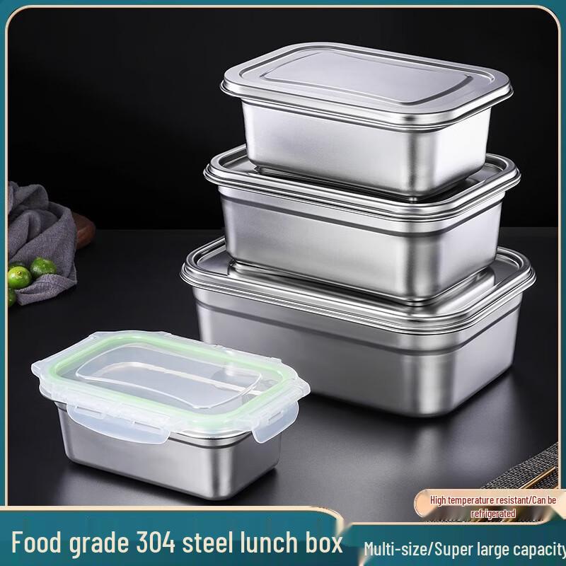 304 Stainless Steel Food Storage Container