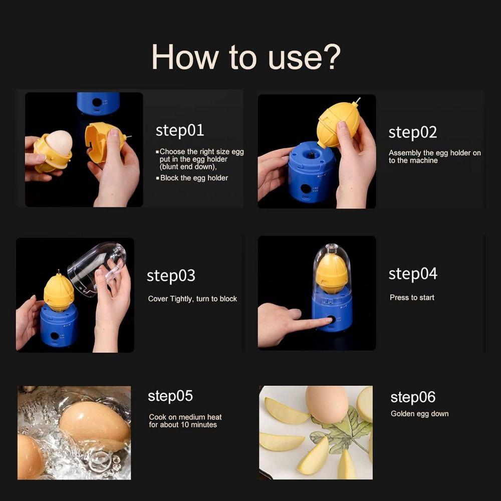 Креативный Золотой Яйцевар Портативный Автоматический Венчик для Яиц Милый Электрический Спиннер для Яиц Инструменты для Выпечки