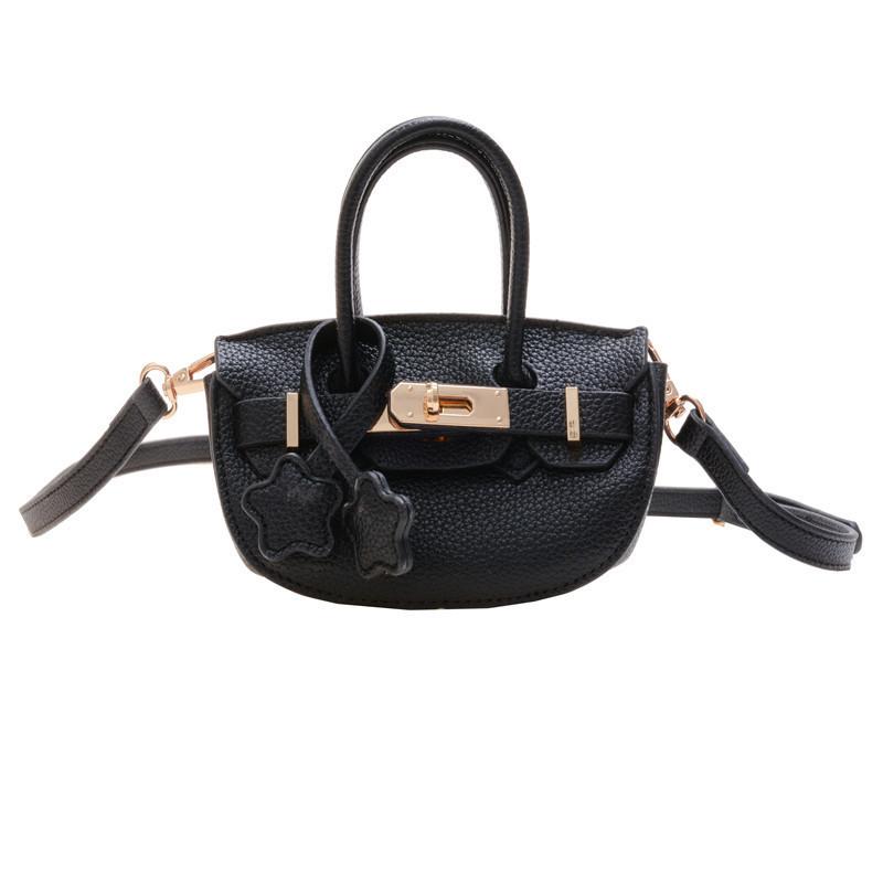 Stylish Mini Crossbody Pu Bag For Kids Chic Princess Coin Purse Accessory