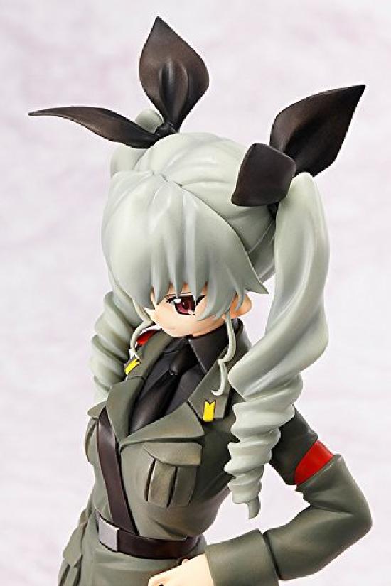 Girls Panzer Commander Girls Collection Anchovy Regular Edition Scale Painted Finished Figure & 1/8 ABS&ATBC-PVC