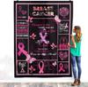 Pink Ribbon Breast Cancer Soft Throw Blanket Perfect for Living Rooms Bedrooms Kids' Rooms