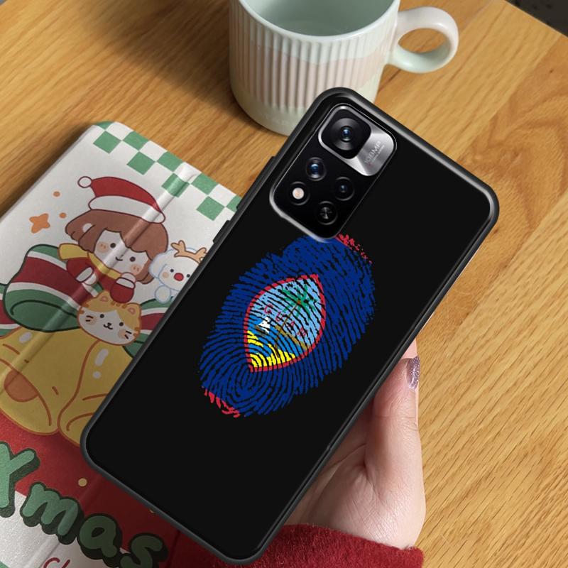 Guam Flag Case For Xiaomi Redmi Note 14 13 12 11 10 9 15 Pro Plus Redmi 15C 13 10C 12C 13C 14C 15 Cover