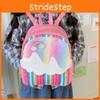 Print Fashion Unicorn Sequins Cartoon Kids School Backpack With Curved Straps
