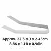 Stainless Steel Transplanting Clamp Smooth Handle Seedling Transplanting Tong  Horticultural Plant