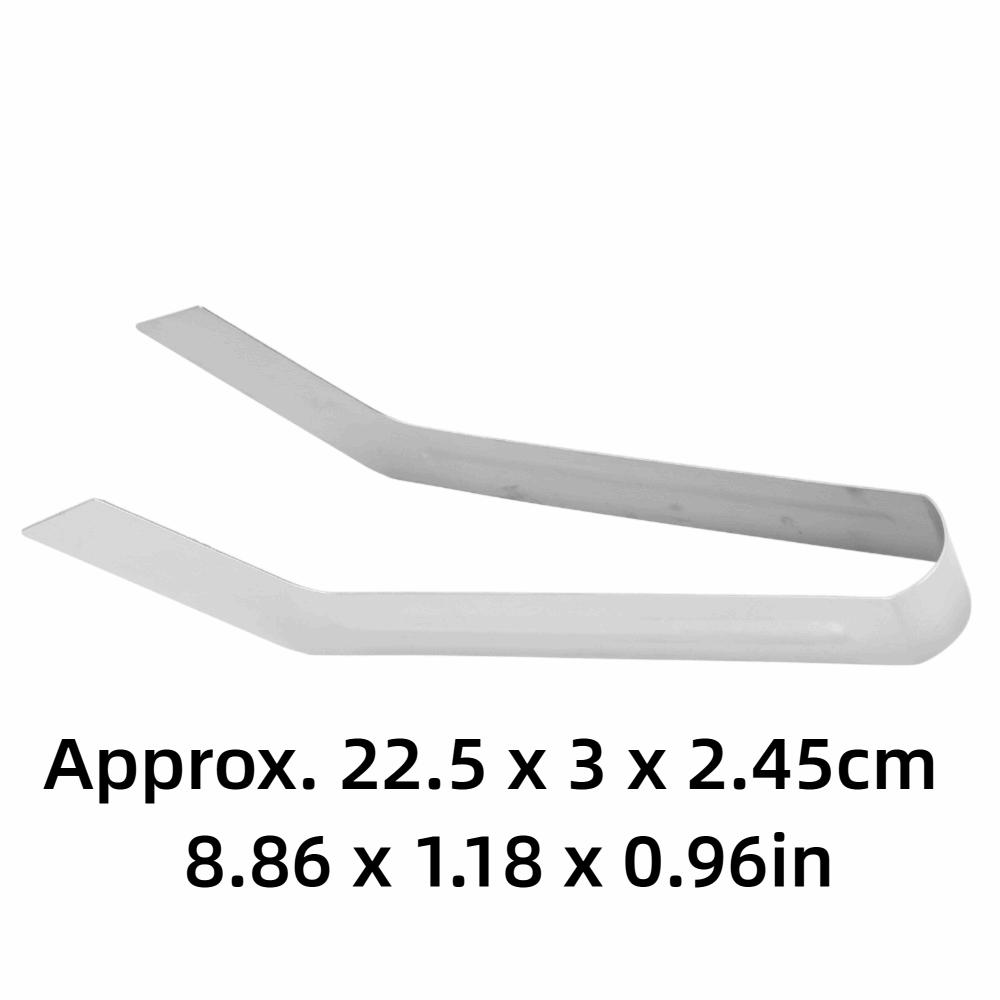 Stainless Steel Transplanting Clamp Smooth Handle Seedling Transplanting Tong Horticultural Plant