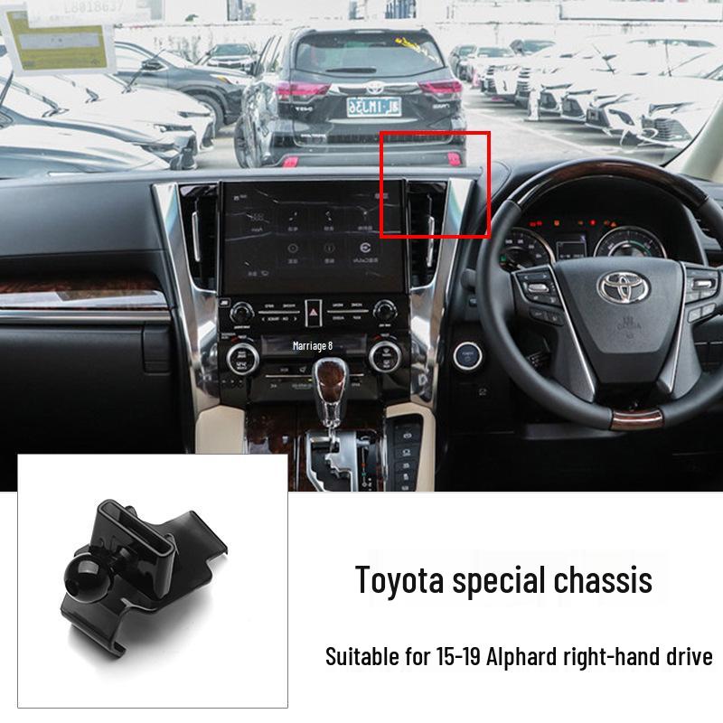 Автомобильный держатель для телефона для Toyota Camry 6-го поколения, Corolla, Highlander - Аксессуар с клипсой
