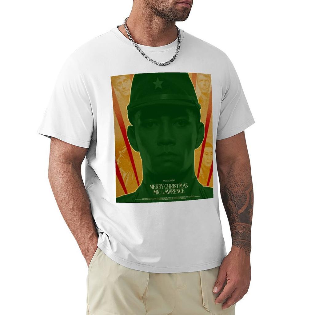 Merry Christmas Mr Lawrence (1983) TShirt Heavy Duty Casual Work Tee