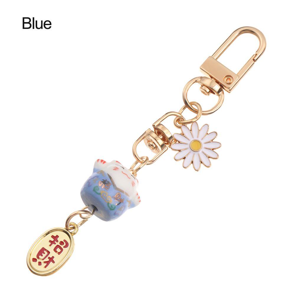 Подарок для пары Мобильные аксессуары Сумка для машины Подвеска Мультяшный японский брелок с котом удачи