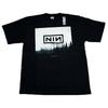 Винтажная футболка NIN Nine Inch Nails With Teeth 90-х Y2K Metal XL ПЕРЕПЕЧАТКА