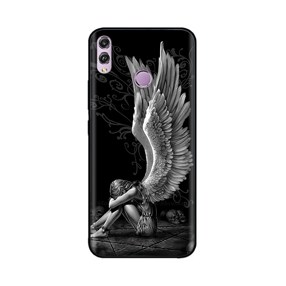 Чехол для Huawei Honor 8X Силиконовый Мягкий ТПУ Мультяшный Расписной Задняя Крышка Чехол для Телефона для Huawei Honor 8X 8 X Honor8x Чехлы Бампер
