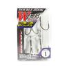 Decoy W-F35 Double Hooks Snagless Size 1 (9905)