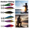 Fishing Lure Bait Sharp Hook Realistic Design Bright Color Fishing Tackle with Barbs Colorful Fishing Lure Kit