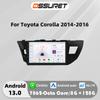 Carplay 4G-LTE 2Din для Toyota Corolla 2014 2015 2016 Android Автомагнитола Радио Мультимедийный Видеоплеер Навигация GPS Интеллектуальное Головное Устройство