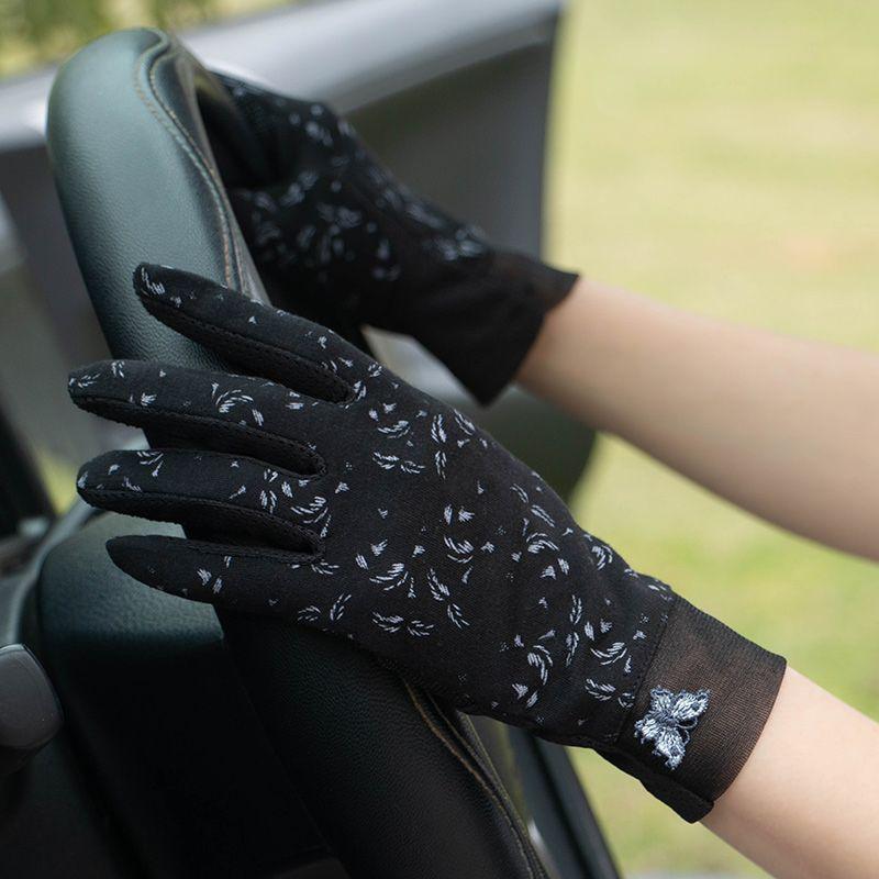 Элегантные кружевные перчатки с бантом для женщин — дышащая защита от солнца, идеально подходит для активного отдыха весной и летом