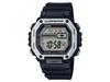 Коллекция MWD-110H-1AJF Мужские часы из черной смолы с мировым временем и будильником НОВЫЕ