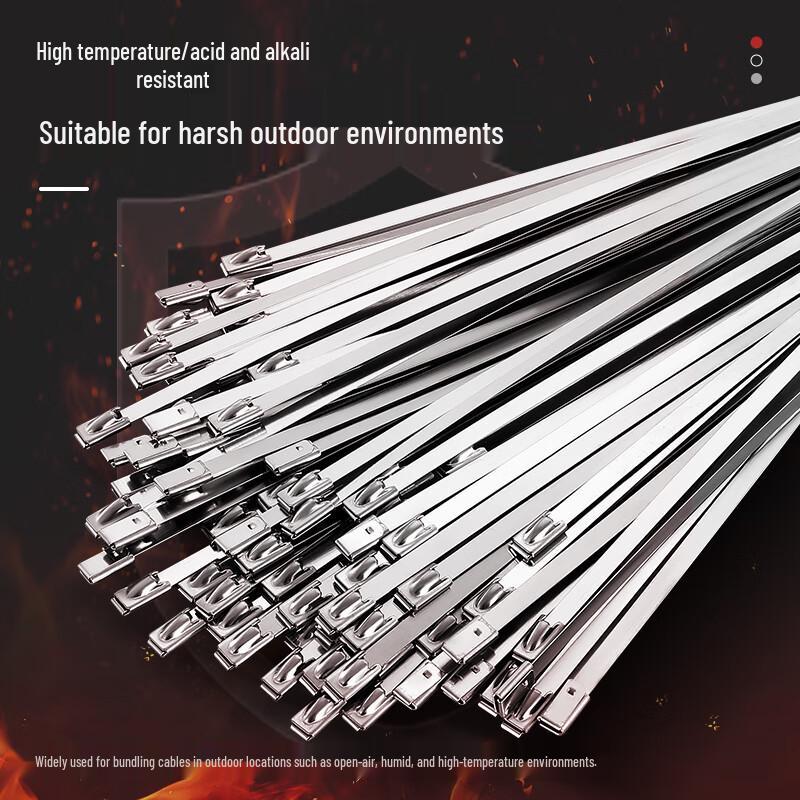 304 Stainless Steel Self-Locking Cable Ties