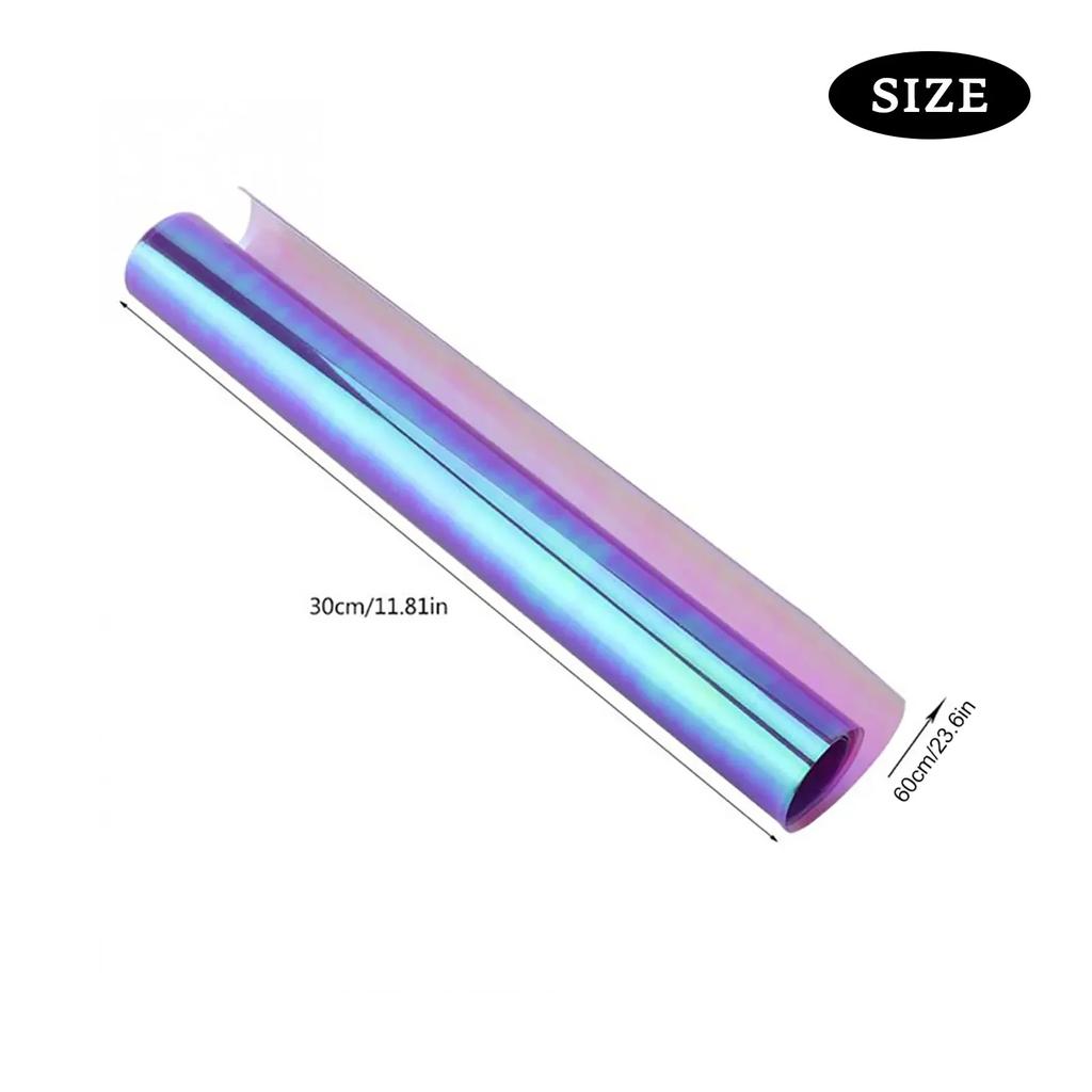 2024 Новый автомобильный стайлинг хамелеон фары задний фонарь виниловая тонировка автомобиля наклейка световая пленка обертывание автомобильные фары мембрана 30x60 см