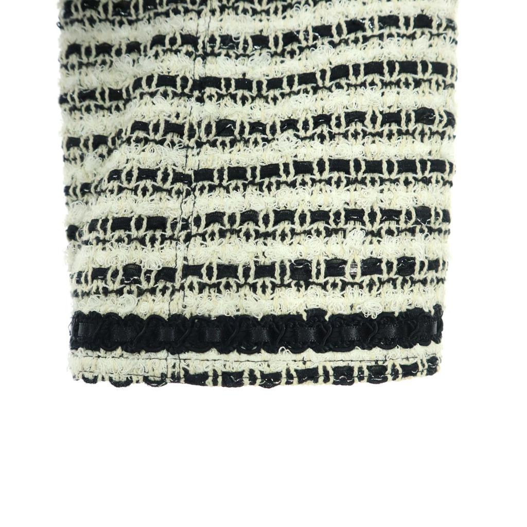 Leilian сделано в Японии Комбинезон с ручкой Длинный рукав Без цвета Твидовый жакет 9 Женский Б/У