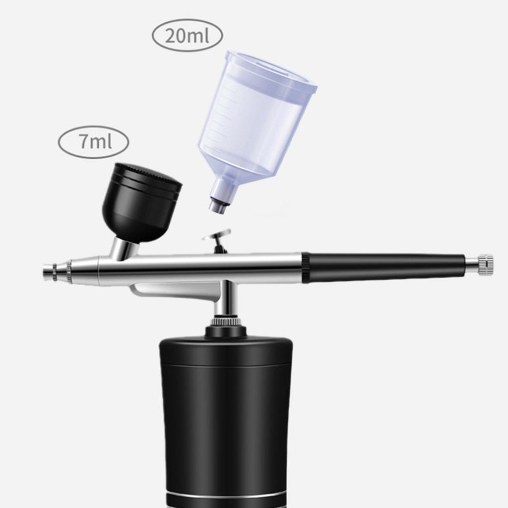 Injector Air Compressor Kit Air Brush Paint Spray Guns Airbrush Rechargeable For Nail Art Craft Cake Fog Sprayer