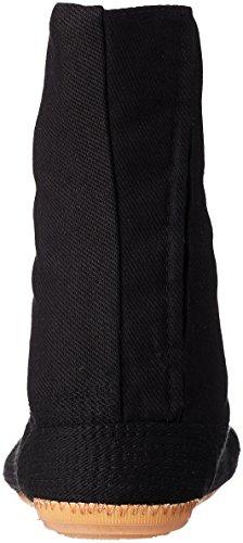 RIKIO Туфли Ninja Tabi с низким верхом и амортизацией! Черный Джикатаби (24,5 см Япония / 7,5 США Женщины / 6,5 США Мужчины)