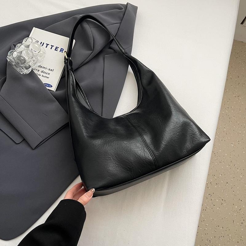 Премиальный sense Maillard женская сумка-тоут 2025 новая осенне-зимняя ретро сумка через плечо большая вместимость сумка для通勤