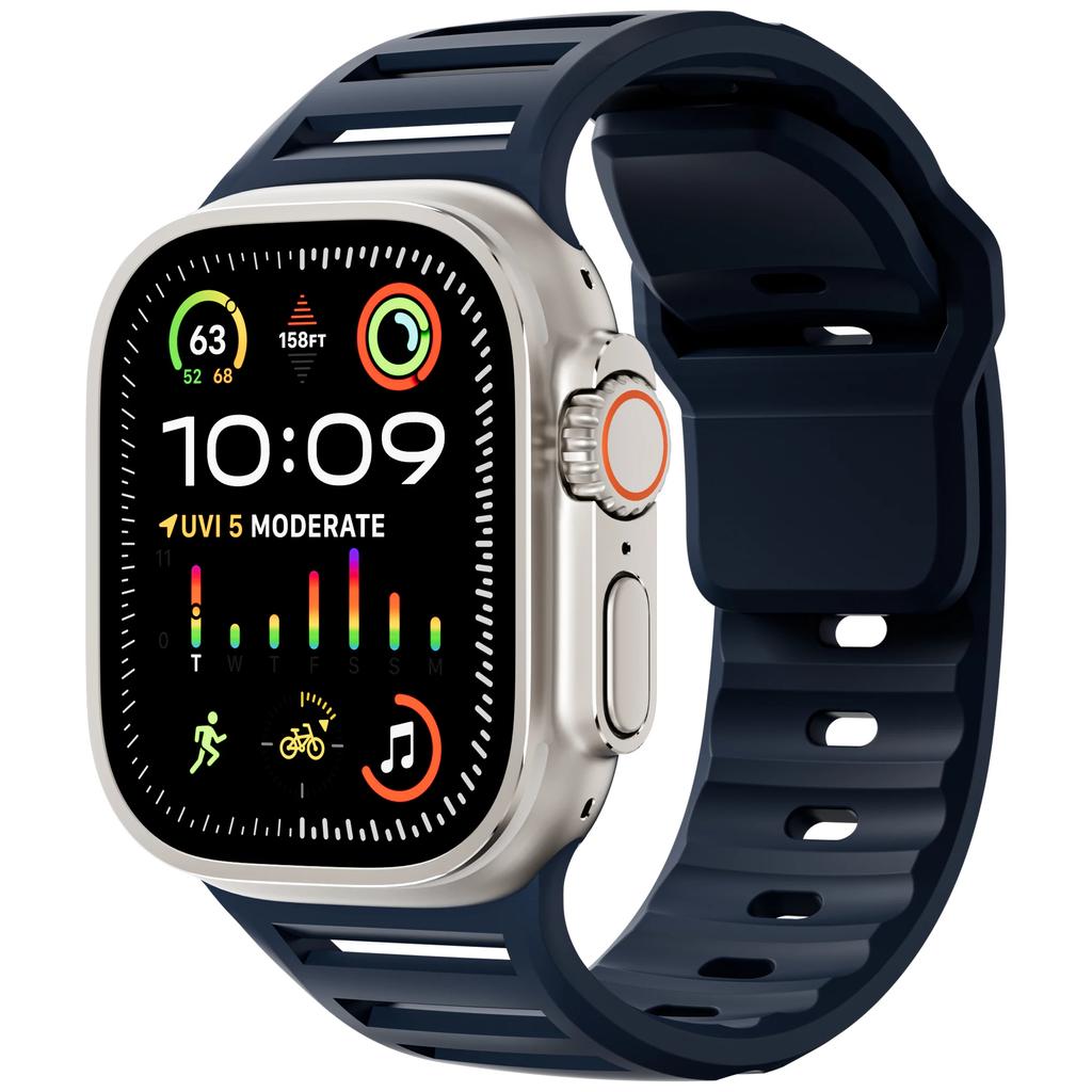 Спортивные ремешки для умных часов Ultra 2 Band Men 49 мм 46 мм 45 мм 44 мм 42 мм, сменный силиконовый ремешок для часов серии 10 9 8 7 SE 6 5 4 3 2 1