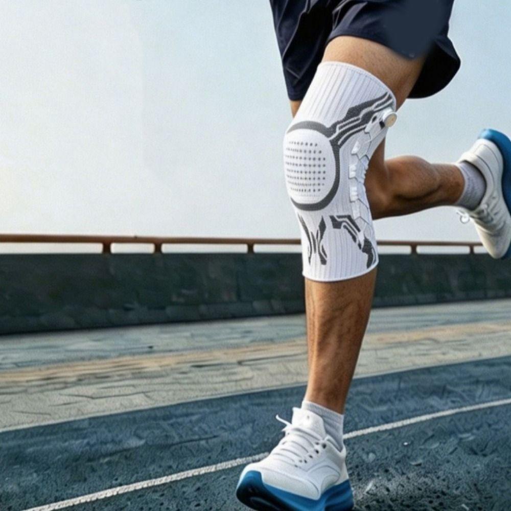 Thin Sports Knee Brace Elastic Knee Brace Support Unisex Knob Knee Pad Joint Protection