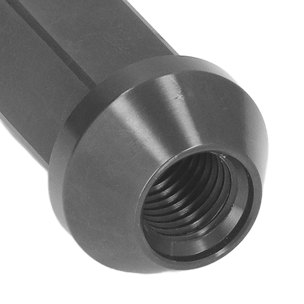 M12x1.5 Lug Nuts with Socket Adapter Aluminum Alloy 42mm   19Hex for JDM Racing   Replacement for  