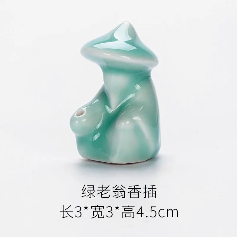 Японский стиль Подставка для благовоний Бытовая Милая Подставка для благовоний в виде животного Аромапалочка Домашнее украшение Орнаменты Благовонная горелка
