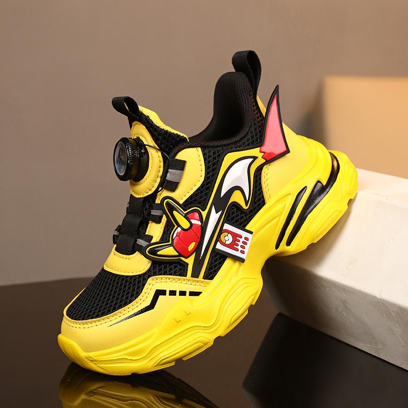 Детская мода Four Seasons Дышащая повседневная обувь для детей Бег Спорт Студенты Девочки Трендовые удобные кроссовки для спортзала